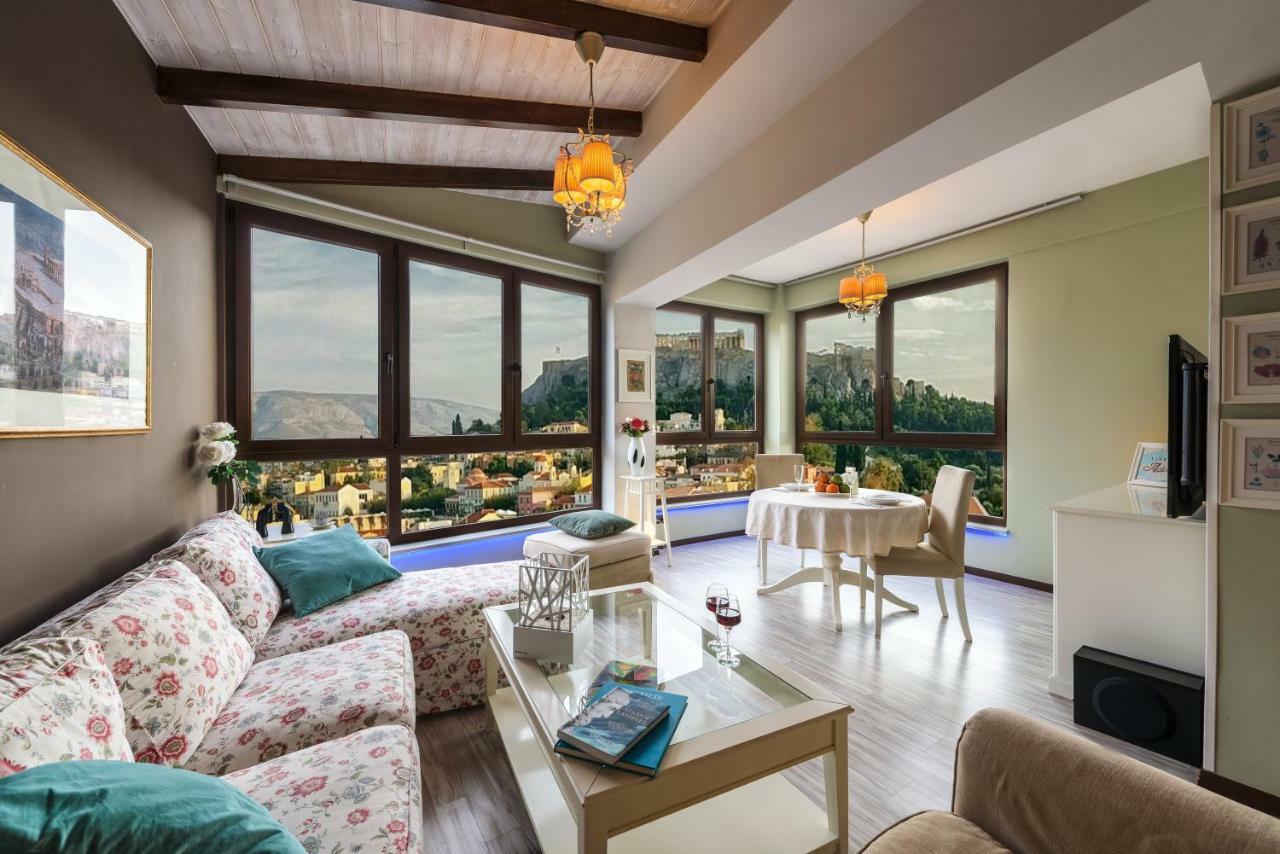 Ferienwohnung The 1 And Only Acropolis Penthouse Athen Exterior foto